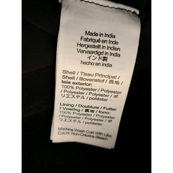 J.Crew Long A-Line Dress Drapey Crepe Black Maxi Lined CG350 $168 Size 2 NWT - Picture 12 of 12